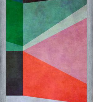 Cuadro Textured Geometric Pattern V
