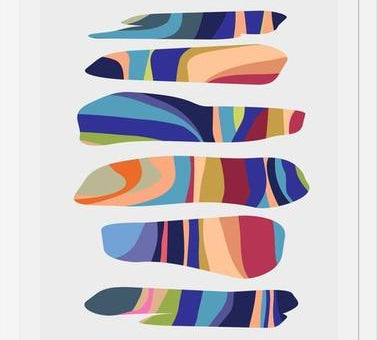 Cuadro Colored Pieces