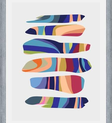 Cuadro Colored Pieces
