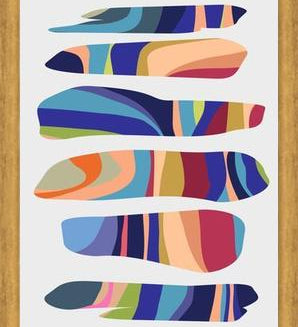 Cuadro Colored Pieces