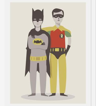 Cuadro Super Heroes