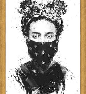 Cuadro Rebel girl