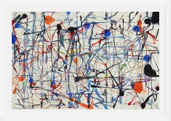 Cuadro Urban Pollock 2
