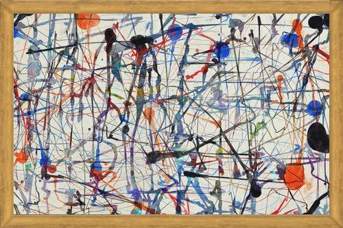 Cuadro Urban Pollock 2