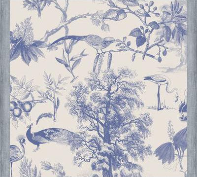 Cuadro Vintage Nature Blue