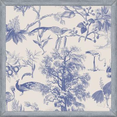 Cuadro Vintage Nature Blue