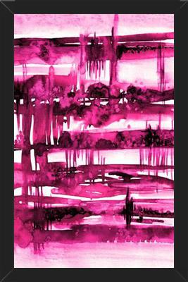 Cuadro UNDERLYING CONNECTION - HOT PINK