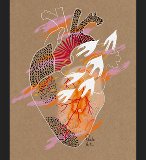 Cuadro Del corazón al corazón