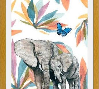 Cuadro Elefants