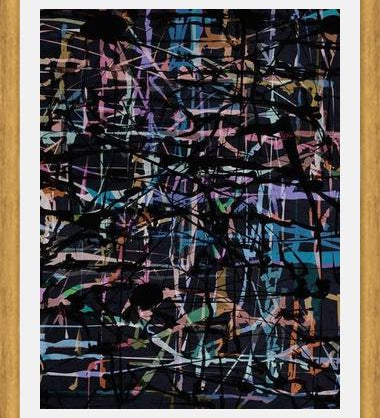 Cuadro Urban Pollock 7