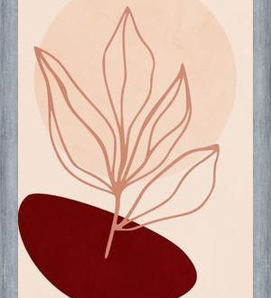 Cuadro Jardín Minimalista