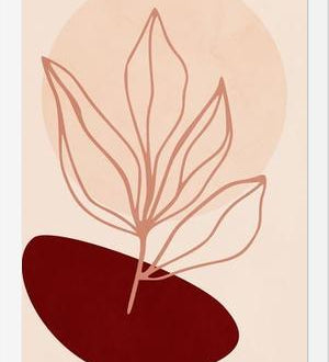 Cuadro Jardín Minimalista