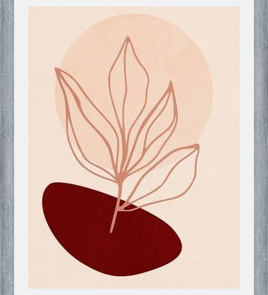 Cuadro Jardín Minimalista