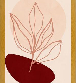 Cuadro Jardín Minimalista