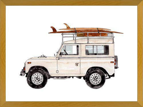 Cuadro Surf Vintage Truck