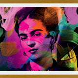 Cuadro Frida Colorida