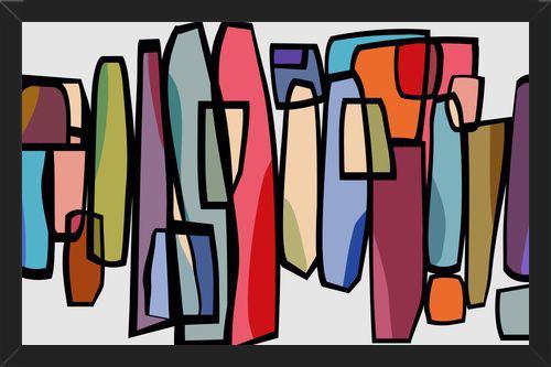 Cuadro Abstract Composition 830