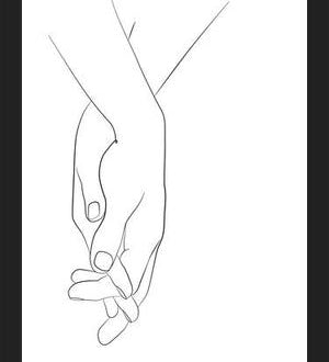 Cuadro Hands series - Walk with me