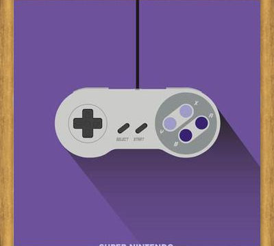 Cuadro Videojuego Super Nintendo