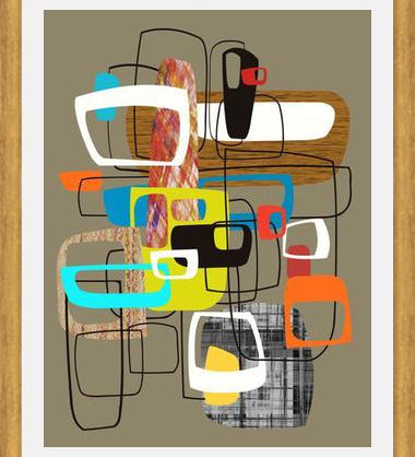 Cuadro Abstract Composition 853