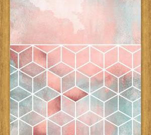 Cuadro Rose Clouds And Cubes