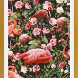 Cuadro Floral and Flamingo Pattern