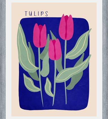 Cuadro Tulips