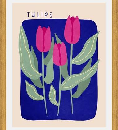 Cuadro Tulips