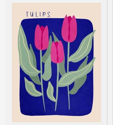 Cuadro Tulips