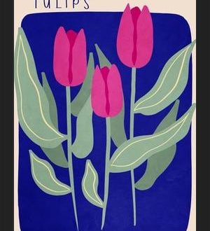 Cuadro Tulips
