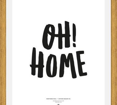 Cuadro Oh! Home