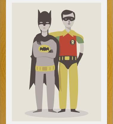 Cuadro Super Heroes