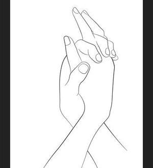 Cuadro Hands series - Together