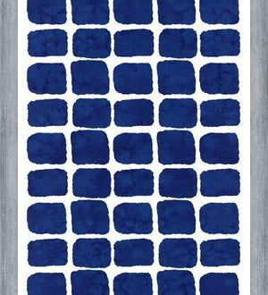 Cuadro Blue Watercolor Forms