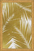 Cuadro Palm Leaf Gold III