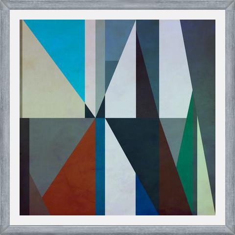Cuadro Interconnected Triangles