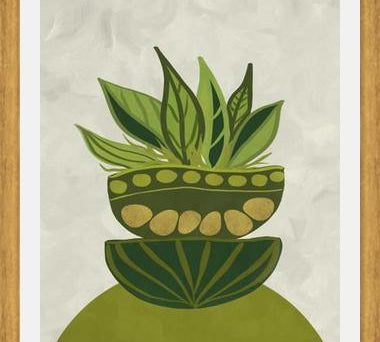 Cuadro Still life Green plants