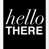Cuadro Hello There Black
