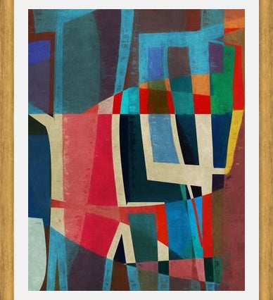 Cuadro Patchwork Tulip