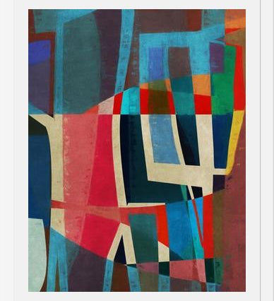 Cuadro Patchwork Tulip