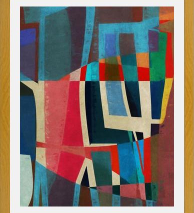 Cuadro Patchwork Tulip