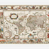 Cuadro Mapa Vintage