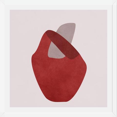 Cuadro Mi corazón es rojo