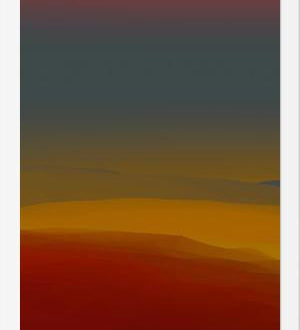 Cuadro Serene Sunset