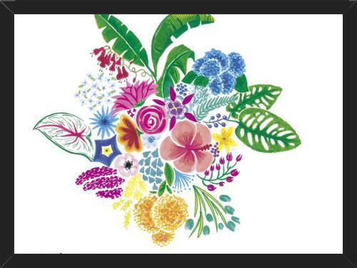 Cuadro Flores Tropicales