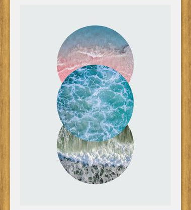 Cuadro Ocean Circles