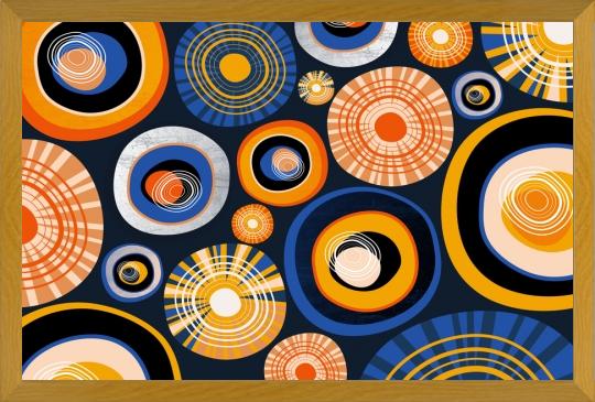 Enmarcado Circles in the Sky