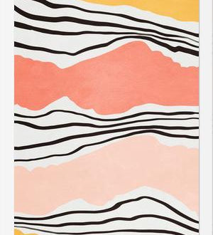 Cuadro Modern irregular Stripes 01