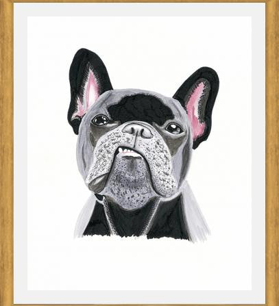 Cuadro Bulldog Rockstar