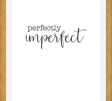 Cuadro Perfectly imperfect